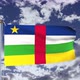 Central African Republic Flag Waving 4k - VideoHive Item for Sale