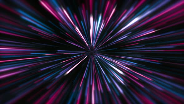 colorful light trails with motion blur background effect  4k animation alt