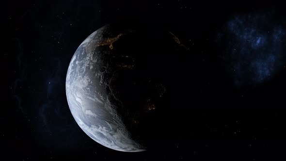 Cinematic Earth And Space 4k