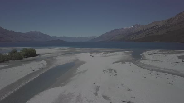 Lake in New Zealand