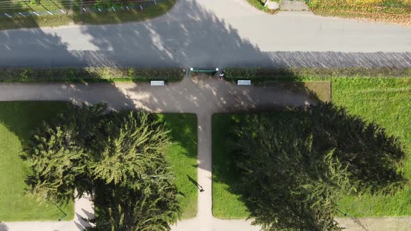 Drone Video Over the Garden