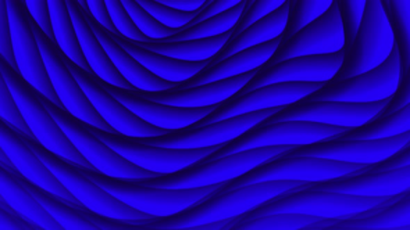 Fantasy Blue Colorful Stripes Line Background Motion Video