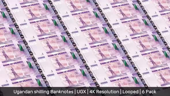 Uganda Banknotes Money / Ugandan shilling / Currency Sh / UGX/ | 6 Pack | - 4K