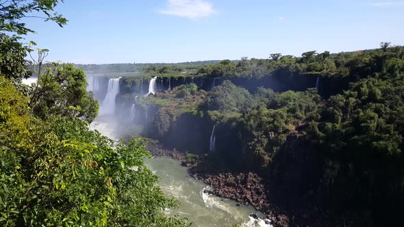 Iguazu Falls in Foz do Iguaçu 