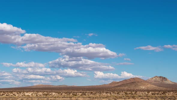 Mojave Desert Cloud Time Lapse