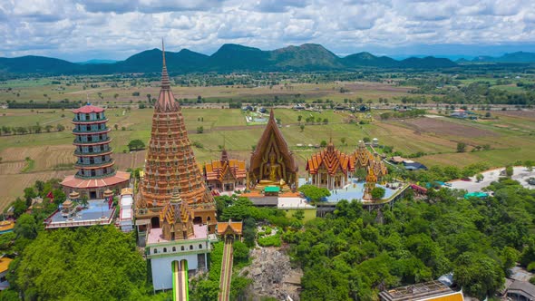 Tiger Cave Temple (Wat Tham Suea) is one of the most interesting and beautiful temples of Thailand.