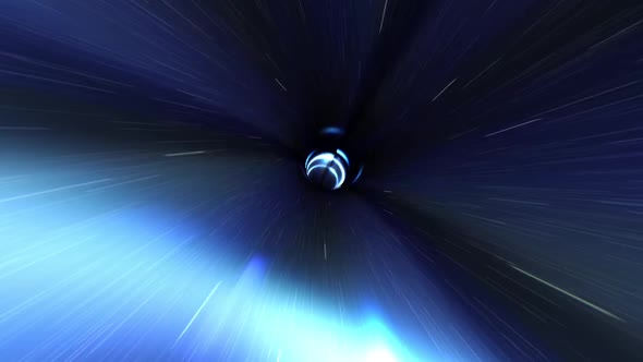 Traveling Fast Through A Wormhole