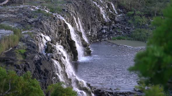 Waterfall at Hopkins Falls Scenic Reserve, Cudgee Victoria Australia - Attraction Great Ocean Road.