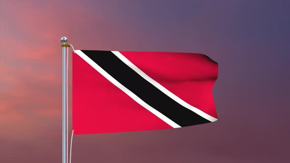 Trinidad And Tobago Flag 4k