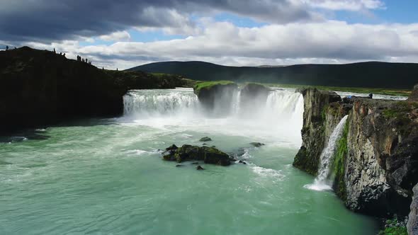 Godafoss Waterfall in Iceland