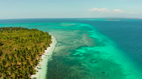 Tropical Islands with Sandy Beaches