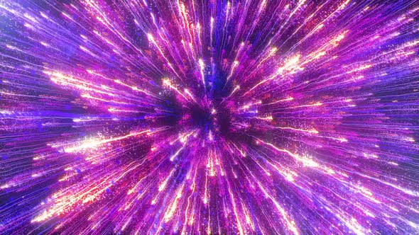 Colorful Fireworks Particles V5