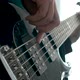 Guitarist playing 5 strings rock metal bass guitar - VideoHive Item for Sale