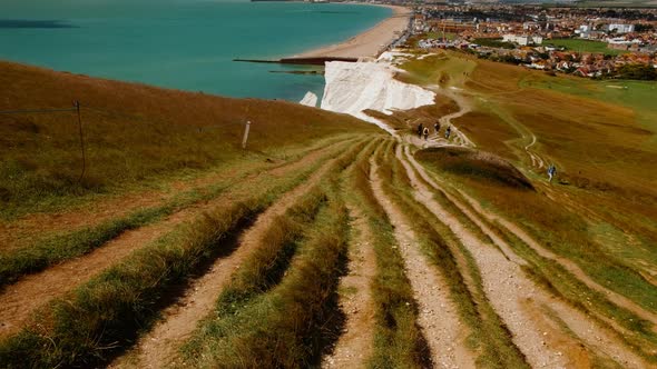 The Coast of Seaford, East Sussex, England, UK