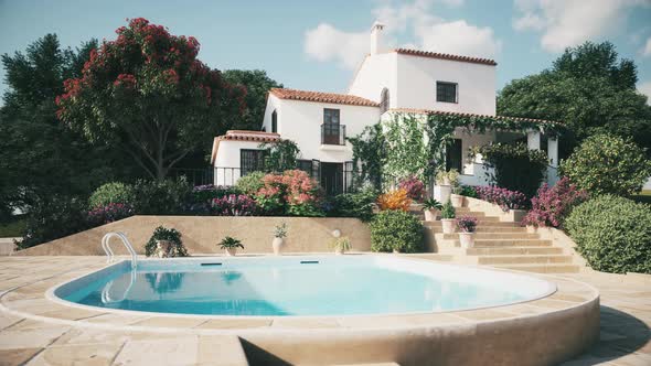 Villa With Pool and Garden