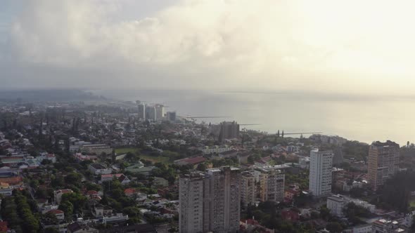 Aerial View Maputo Mozambique