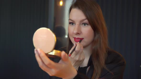 Young Woman Doing Make Up