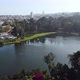 Lagoon Sausalito Lake (Vina del Mar, Chile) aerial view, drone footage - VideoHive Item for Sale