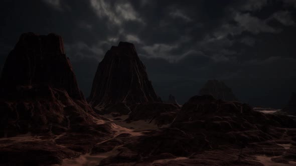 Rock Formations in the Nevada Desert alt