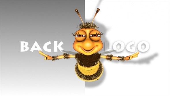 Funny 3D Bee - Billboard   Show 1