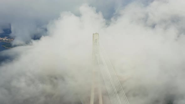 View From the Drone to the Russian Bridge