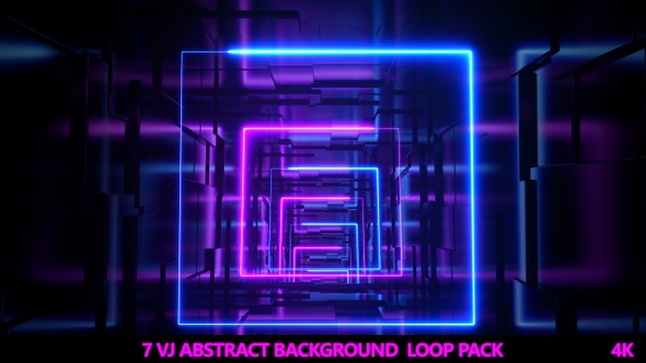 7 Vj Abstract Background Loop Pack