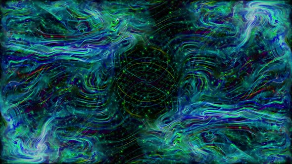 Mystical Cyan Background alt