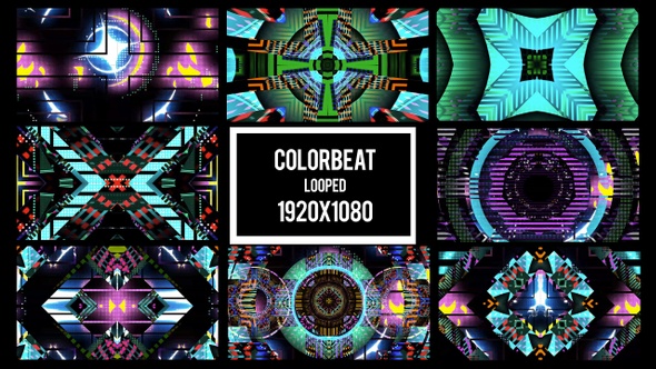 Colorbeat Background VJ Pack