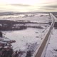 Winter Country Road - VideoHive Item for Sale