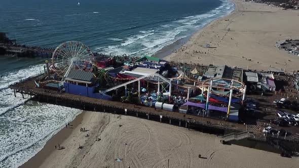 Santa Monica Pier - Pacific Park - Ferris Wheel