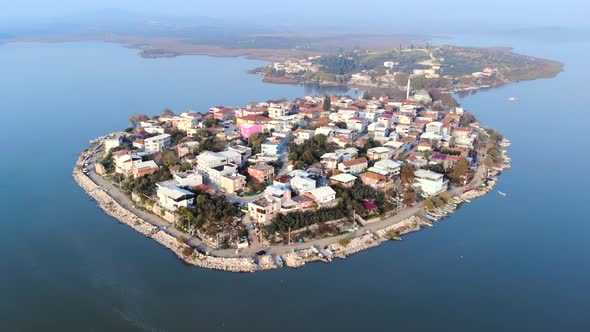 Houses Covering the Entire Peninsula