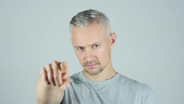 Man Pointing At Camera