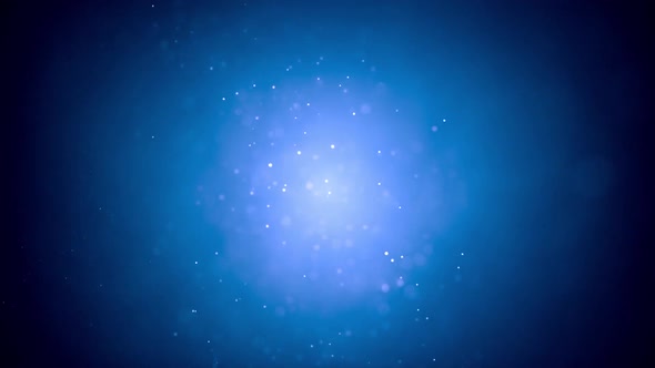 Blue Sky Stars Motion Graphics Background