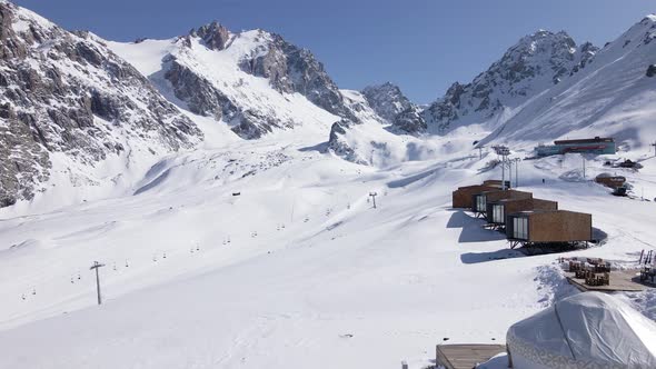 Yurt Nomadic House and Hotel Complex in Kazakhstan Mountains