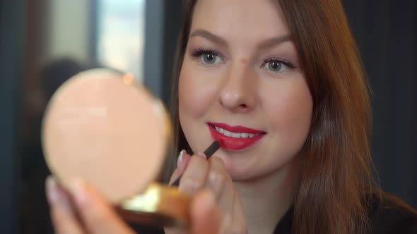 Young Woman Doing Make Up