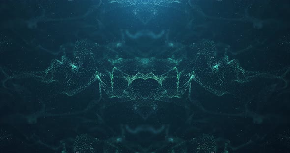 Abstract Particles Background