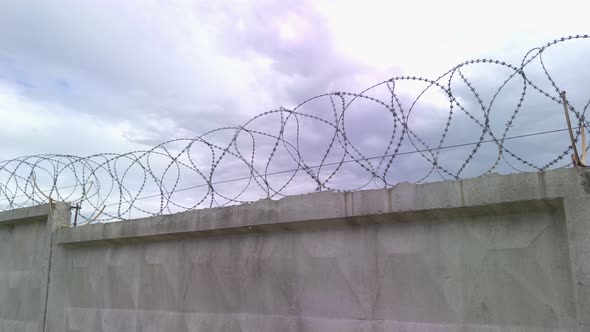 Barbed Wire Fence