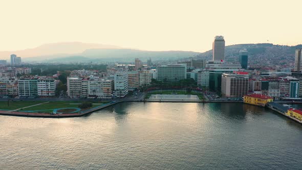 Central Square of a Big City