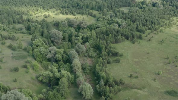 Beautiful Views of the Green Expanses and the Convent