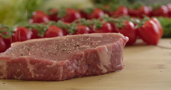 Raw Fresh Steak