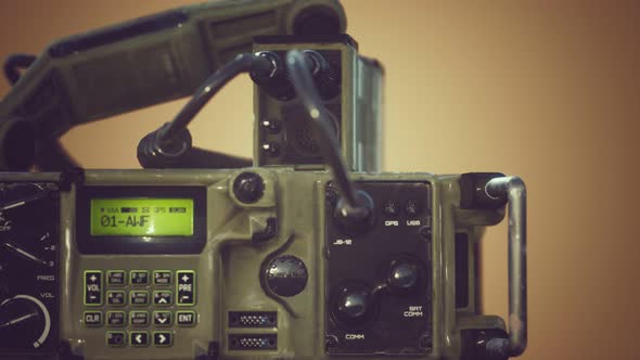 Military Radio Communication Control Panel alt