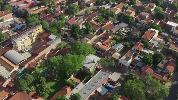 Aerial View Asuncion Paraguay