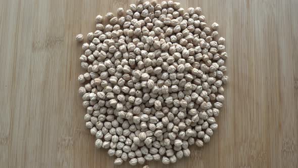 Uncooked Chickpea Beans