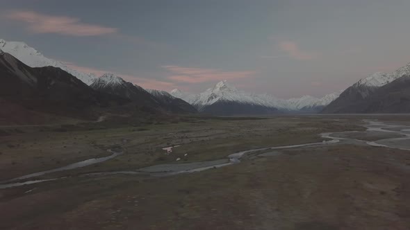 Mt Cook in New Zealand