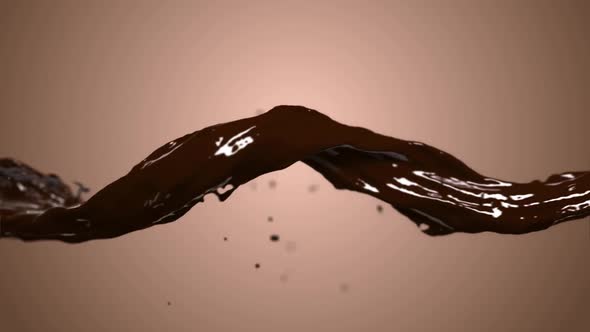 rainbow colors, fluid simulation. spilled paint. color chocolate