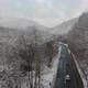 Winter Road Mountains - VideoHive Item for Sale