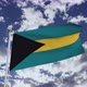 Bahamas Flag With Sky 4k - VideoHive Item for Sale