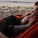 Happy Girlfriend Relaxing with Boyfriend in Hammock - VideoHive Item for Sale