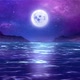 Moon and Ocean Landscape - VideoHive Item for Sale