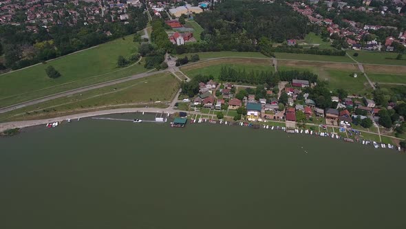 Village On The River Bank